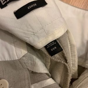 Express Editor Wide Waist Band Pants. Size 00